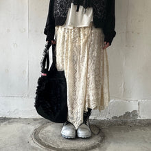 画像をギャラリービューアに読み込む, Cotton Lace Mix Handkerchief Hem Skirt #1423317