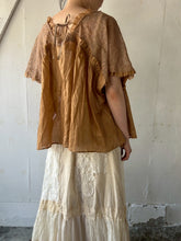 画像をギャラリービューアに読み込む, Sheer Tulle Yoke Gather Frill C/Li Loan Bolero Square BL Front Botton Back Ribbon #7523147