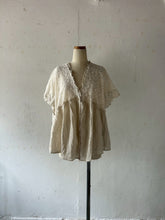 画像をギャラリービューアに読み込む, Sheer Tulle Yoke Gather Frill C/Li Loan Bolero Square BL Front Botton Back Ribbon #7523147