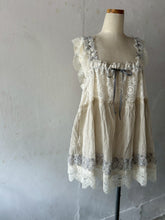 画像をギャラリービューアに読み込む, Sheer Tulle Gather Flair Camisole Back Elastic #7523046