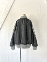 画像をギャラリービューアに読み込む, Lace Quilting Zip up Puff Sleeve Unline Blouson #1513609