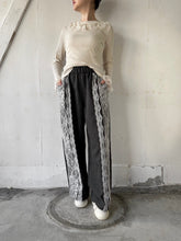 画像をギャラリービューアに読み込む, Lace Quilting Waist Elastic Long PT #1513431