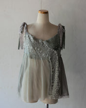 Load image into Gallery viewer, No.7523039 Motif Lace Mix Gather Flare Camisole
