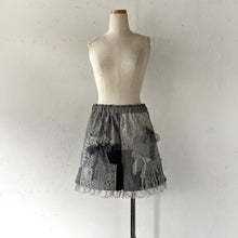 画像をギャラリービューアに読み込む, Ribbon&amp; Lace mix patch work short pants #1411403
