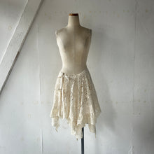 画像をギャラリービューアに読み込む, Cotton Lace Mix Poncho Cape Cardigan &amp; Back Ribbon P/O BL &amp; Wrap SK #1423022
