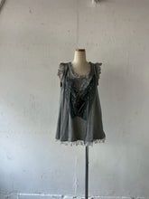 画像をギャラリービューアに読み込む, Front Lace up Gather Flare Sleeveless P/O #1521008
