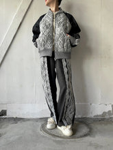 画像をギャラリービューアに読み込む, Lace Quilting Zip up Puff Sleeve Unline Blouson #1513609
